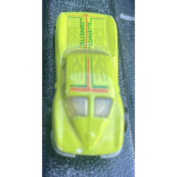 Hot Wheels 1979 Lime Green Corvette Stingray Mattel Split Window Malaysia -Nice! - Picture 4 of 7